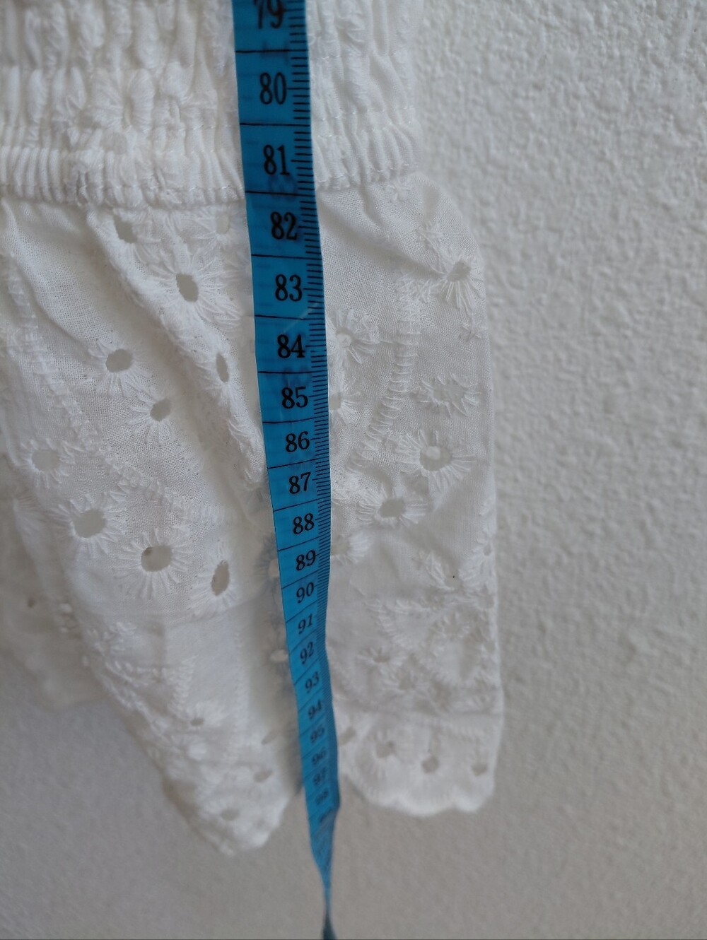Nwt Minor Defect White Stretch Smoked Cold Shoulders Shortsleeve  Dress Womens X - Picture 4 of 14